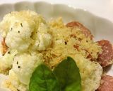 カリフラワーのパン粉炒め作り方4写真