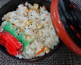 ちょっぴり甘い栗ご飯作り方8写真