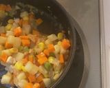 レバー粉末と野菜のトマト煮　離乳食作り方4写真