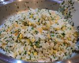 海老、にら、炒り卵の餃子&炒飯作り方7写真