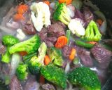 牛すね肉赤ワイン煮込み◎お手軽食材で簡単作り方3写真