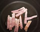 塩ラーメンdeカルボナーラ作り方1写真