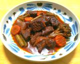 牛すね肉赤ワイン煮込み◎お手軽食材で簡単作り方6写真