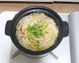豚バラと白菜のミルフィーユ鍋作り方5写真