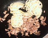 レンコンと豚肉のバルサミコ酢炒め作り方7写真