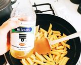 茹でた鍋でパスタサラダ作り方3写真