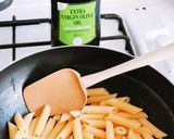 茹でた鍋でパスタサラダ作り方4写真