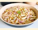茹でた鍋でパスタサラダ作り方10写真