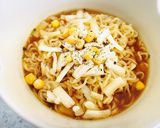 ブラックペッパー&チーズのせ味噌ラーメン作り方3写真
