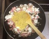 超簡単☆濃厚チーズのカルボナーラ炒飯♫作り方7写真