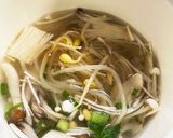 豆もやしのナムルで繊維たっぷりスープ作り方3写真