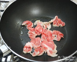 白菜と厚揚げ、豚肉の生姜とろみ餡。作り方4写真