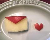 りんご飾り切り＊ラブレター作り方6写真