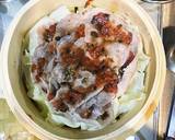 せいろで☆豚肉の梅肉蒸し作り方4写真
