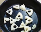 減塩 豚、れんこん、ししとうの甘辛炒め作り方1写真