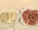 豚肉とカマンベールのスティック餃子作り方1写真