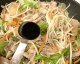 簡単☆鶏ガラ醤油味の野菜炒め作り方13写真