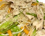 簡単☆鶏ガラ醤油味の野菜炒め作り方14写真