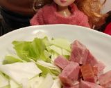 リカちゃん♡ジビエ*シカハムキャベツ味噌作り方2写真