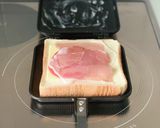 皆大好きな【ホットサンド（トマトチーズ）作り方1写真