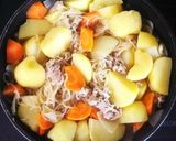 【フライパンで作る簡単♪】豚肉じゃが作り方2写真