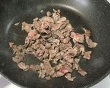 薄切り蓮根と牛肉の甘辛炒め作り方4写真