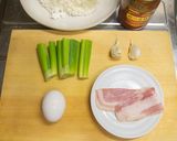 ピリ辛ガーリックチャーハン作り方1写真