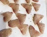 カンパチとナッツのサラダ作り方1写真