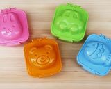 カレーライスうさぎ＆くま、くるま＆さかな作り方1写真