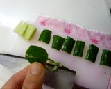 ☆お弁当に♬きゅうりのハート♡…☆作り方4写真