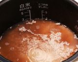 小豆の煮汁で～簡単お赤飯風～作り方4写真