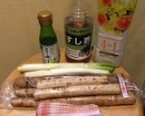 柚子風味ごぼうのサラダ作り方1写真