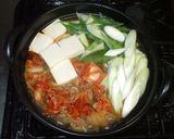 豆腐チゲ鍋♪簡単キムチで作り方12写真