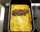 鶏そぼろ入り卵焼き作り方1写真
