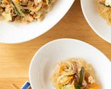 フライパン一つで はるさめと野菜の炒め物作り方6写真