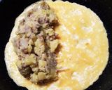 じゃが芋とひき肉のオムレツ作り方8写真