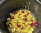 白だし　さつまいもご飯作り方4写真