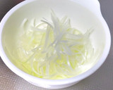 大根のとろみそぼろの炒め煮作り方1写真