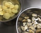 鶏じゃがごぼう作り方1写真
