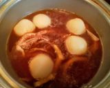 1つの煮汁で3種のイカとホタテと蒟蒻料理作り方2写真