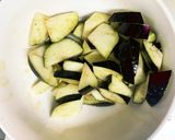 全てレンジ胸肉なす照り炒め味青椒肉絲風作り方6写真