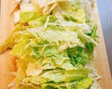 栄養満点♡白菜とサバ缶の煮物作り方1写真