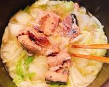 栄養満点♡白菜とサバ缶の煮物作り方3写真