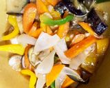 全てレンジ胸肉なす照り炒め味青椒肉絲風作り方15写真