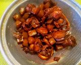 1つの煮汁で3種のイカとホタテと蒟蒻料理作り方16写真