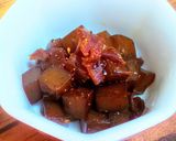 1つの煮汁で3種のイカとホタテと蒟蒻料理作り方18写真