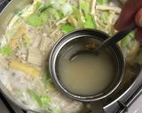 豆乳の入ったお味噌汁作り方4写真