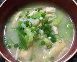 豆乳の入ったお味噌汁作り方5写真