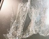 全てレンジ肉なしなすのオイ生姜春雨炒め煮作り方11写真