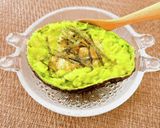 1分でできる♪姜葱醤で食べる旨旨アボカド作り方4写真